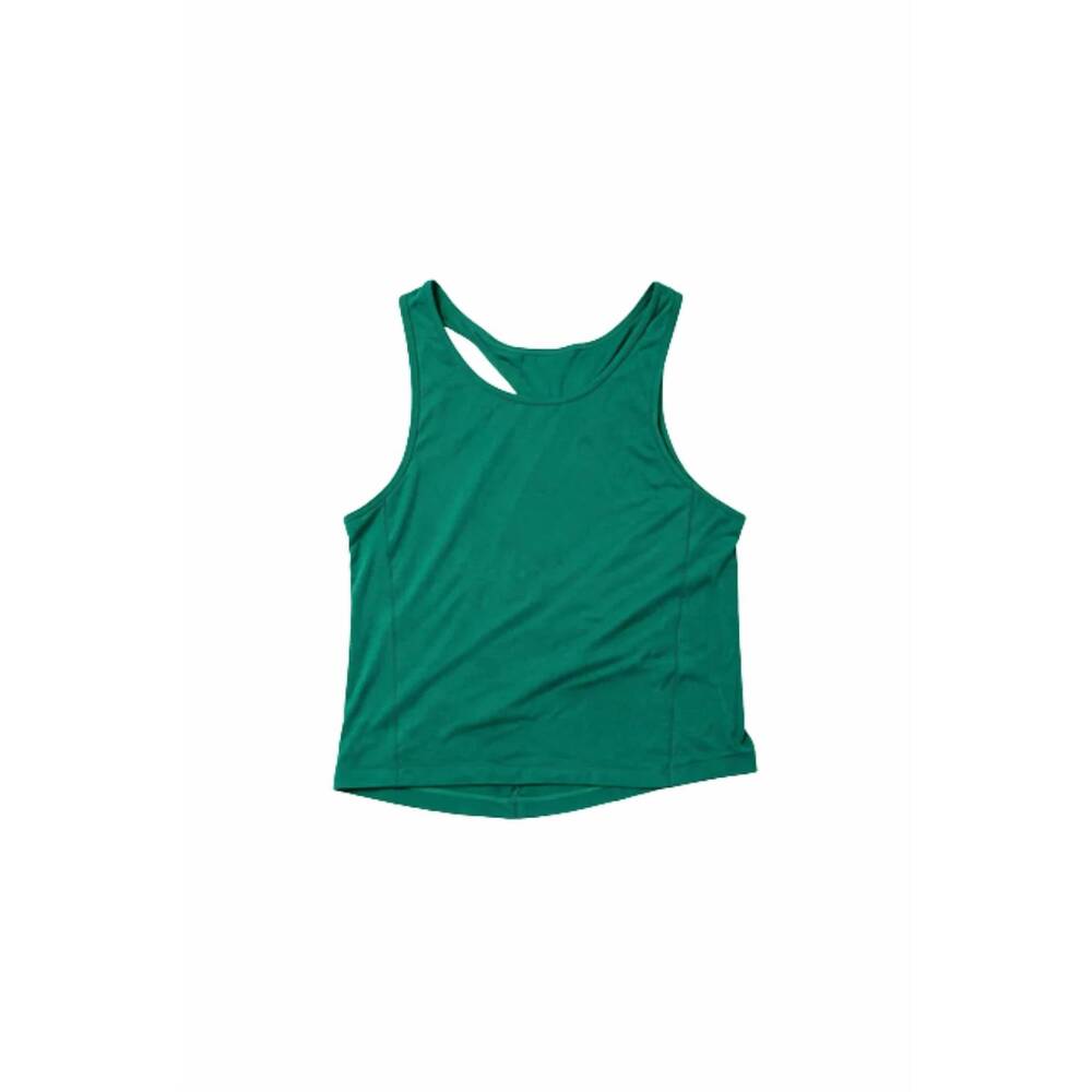 NEW BANDIER women's performance racerback tank top in ultra green